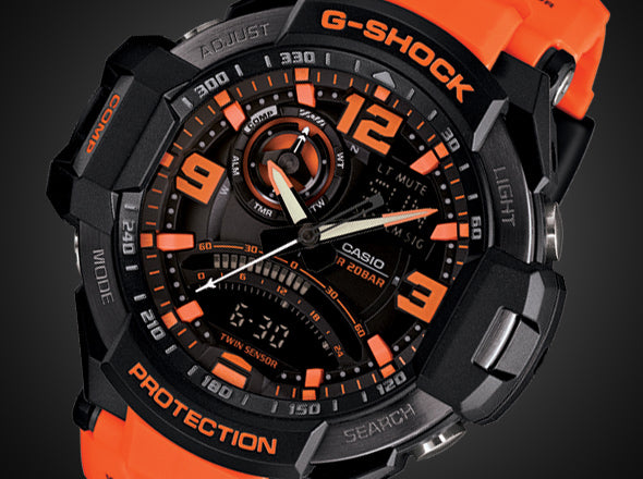 Reloj G-shock correa de resina GA-1000-4A