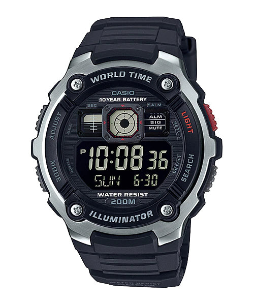 Reloj deportivo correa de Resina AE-2000W-1BV