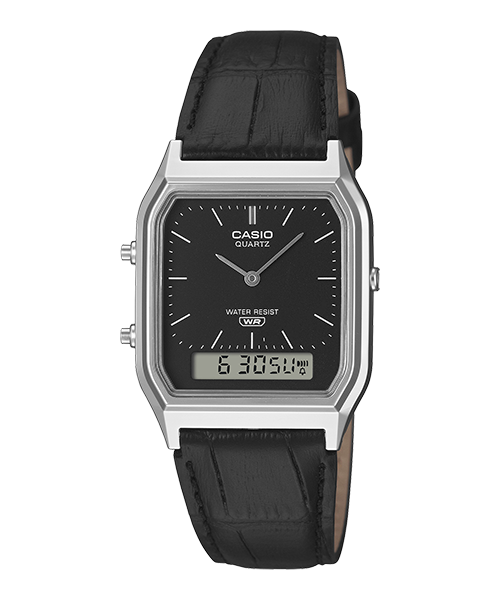 Reloj Vintage correa de Cuero AQ-230EL-1A