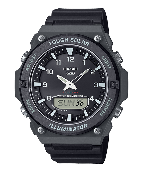 Reloj casual correa de Resina AQ-S820W-1AV