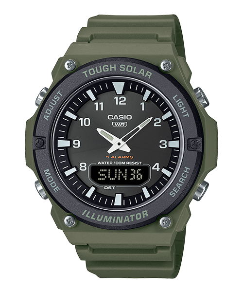 Reloj casual correa de Resina AQ-S820W-3BV