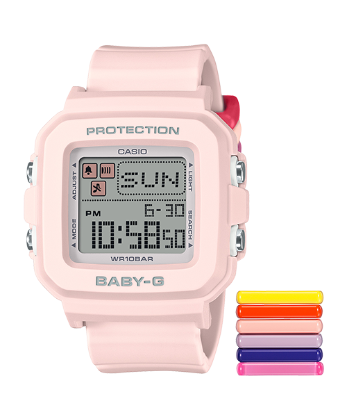 Reloj Baby-G correa de resina BGD-10L-4