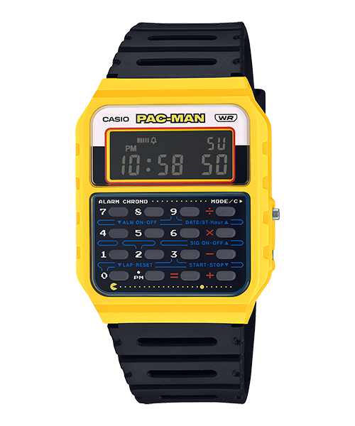 Reloj edición PAC-MAN correa de resina CA-53WPC-1B
