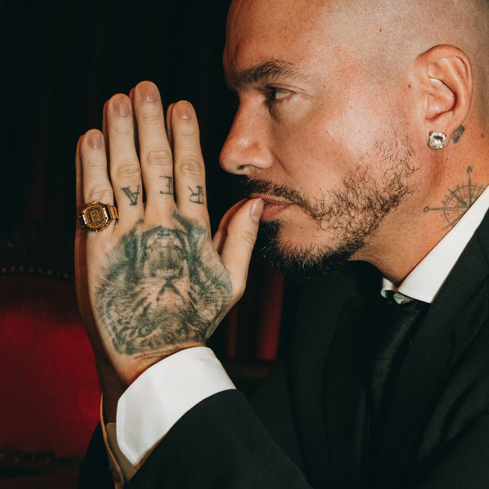 Casio x J Balvin Reloj anillo G-shock CRW-001JB-9