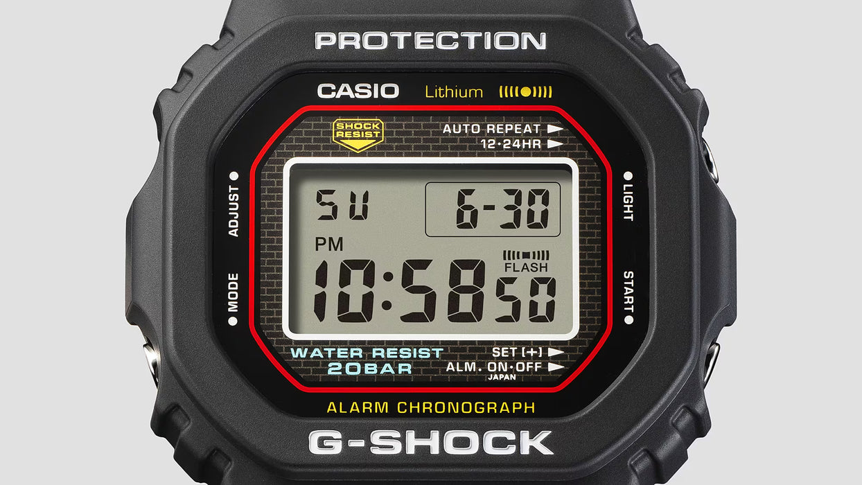 Reloj G-shock correa de resina DW-5000R-1A