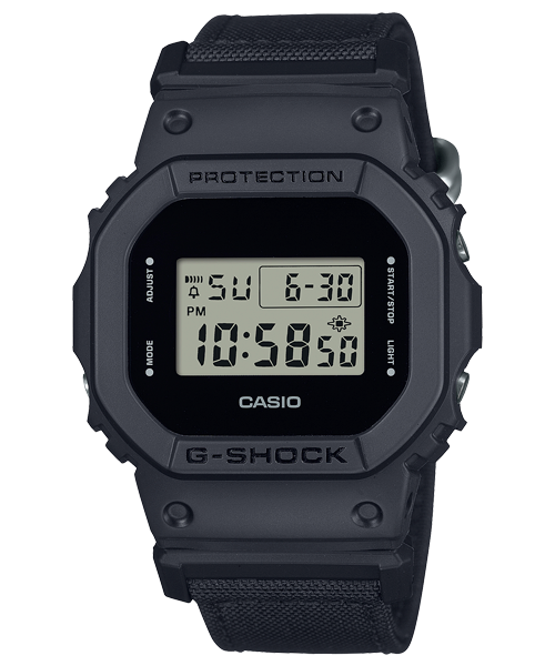 Reloj G-shock correa de Tela DW-5600BCE-1 — Casio Store by Kenex Reloj G-shock correa de Tela DW-5600BCE-1 — Casio Store by Kenex