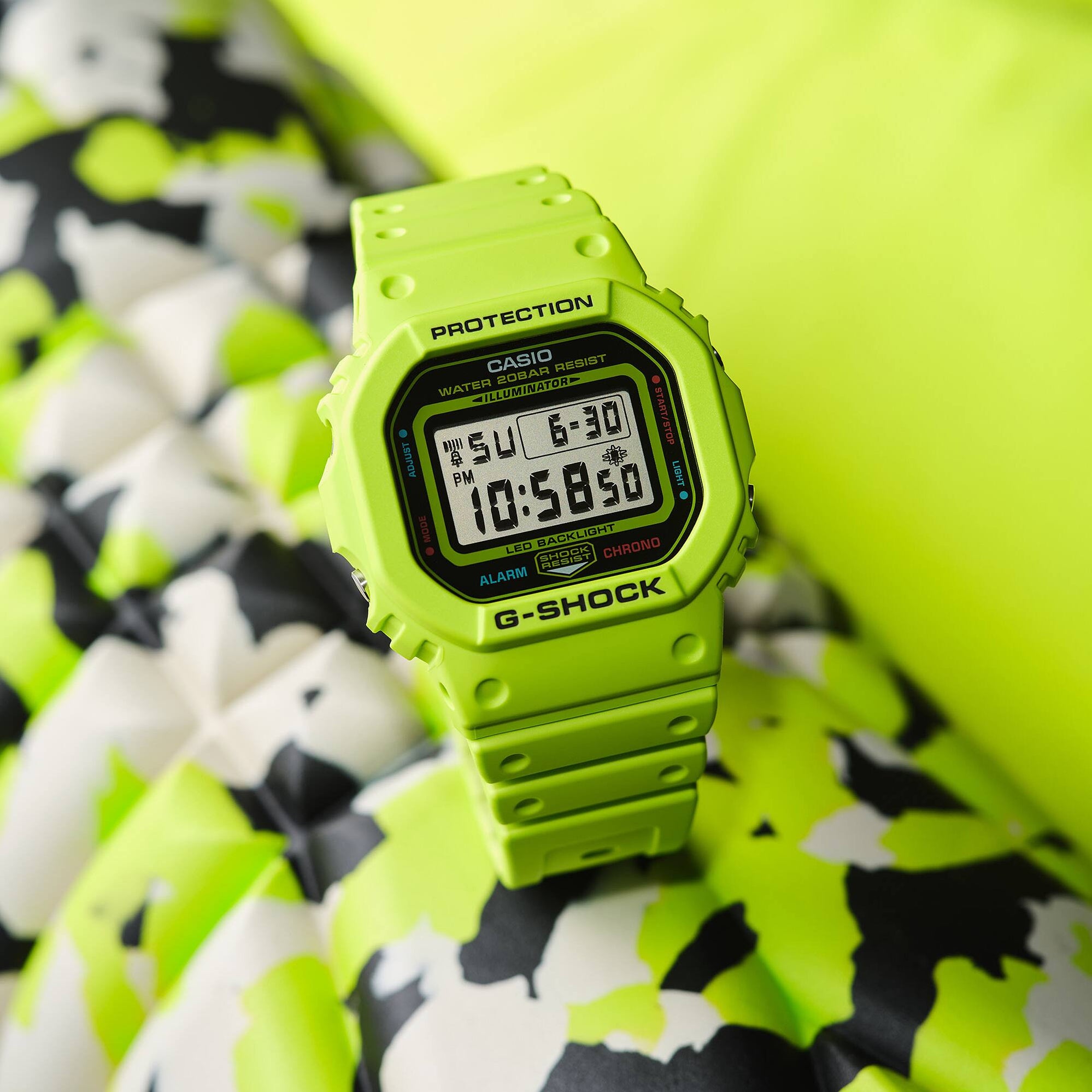 Reloj G-shock correa de Resina DW-5600EP-9 — Casio Store by Kenex