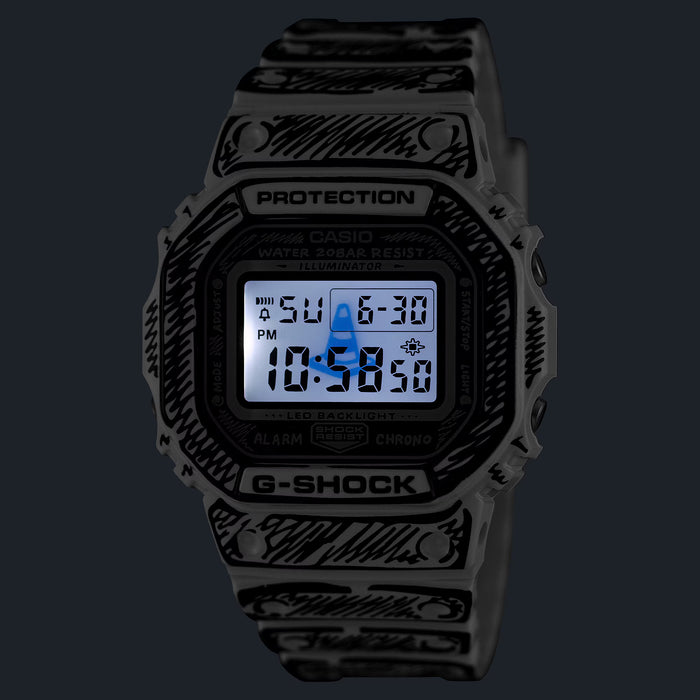 Reloj G-shock x Joshua Vides correa de Resina DW-5600JV-7