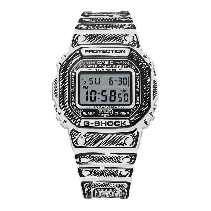 Reloj G-shock x Joshua Vides correa de Resina DW-5600JV-7