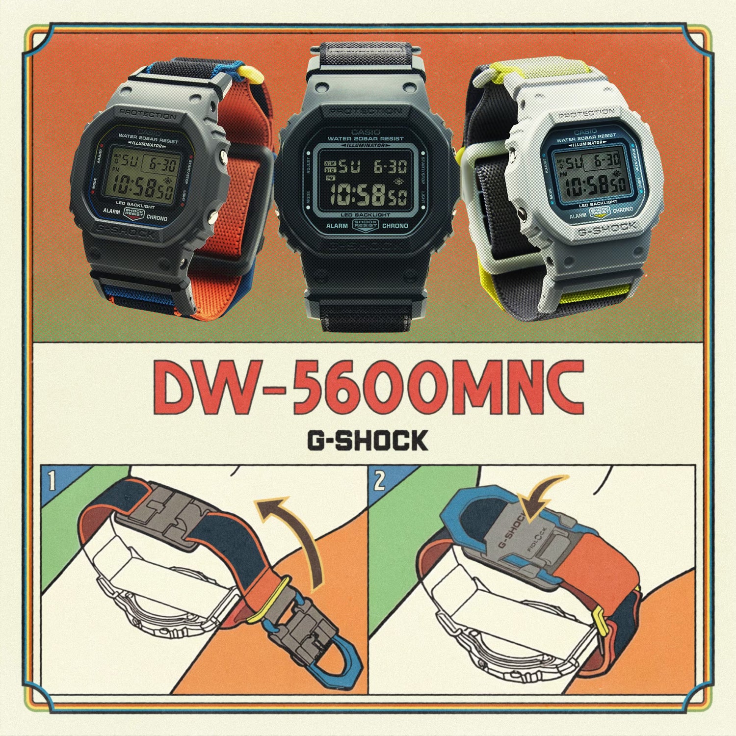 ORIGEN DW-5600MNC