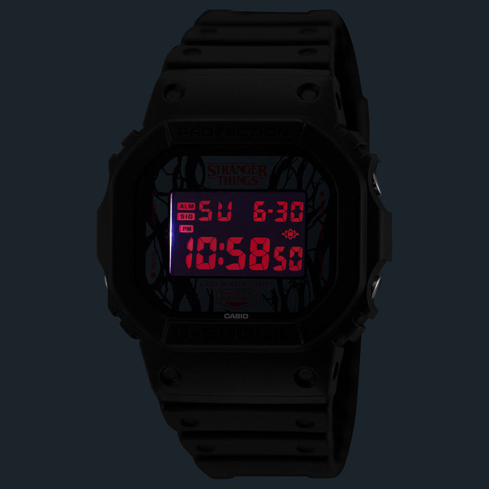 Reloj G-shock X Stranger Things correa de Resina DW-5600STT-1