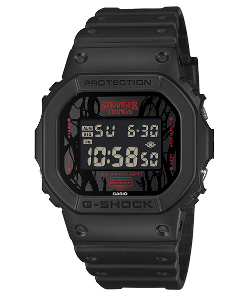 Reloj G-shock X Stranger Things correa de Resina DW-5600STT-1