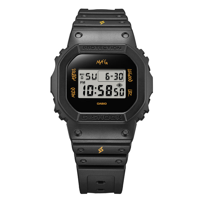 Reloj G-shock edición especial J Balvin correa de resina DWE-5600JB-1A9