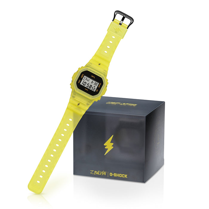 Reloj G-shock edición especial J Balvin correa de resina DWE-5600JB-1A9