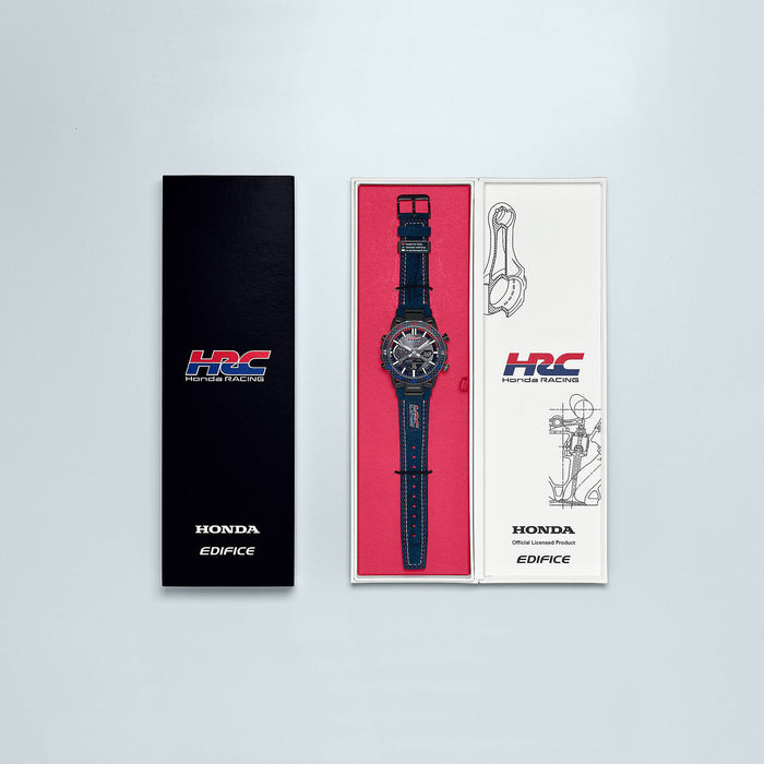 Reloj Edifice casual correa de Alcantara ECB-2000HR-1A