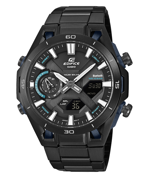 Reloj Edifice casual correa de Acero inoxidable ECB-2300DC-1A