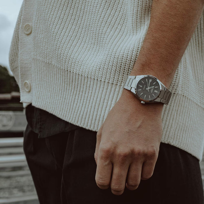 Reloj Edifice casual correa de Acero inoxidable EFK-100CD-1A