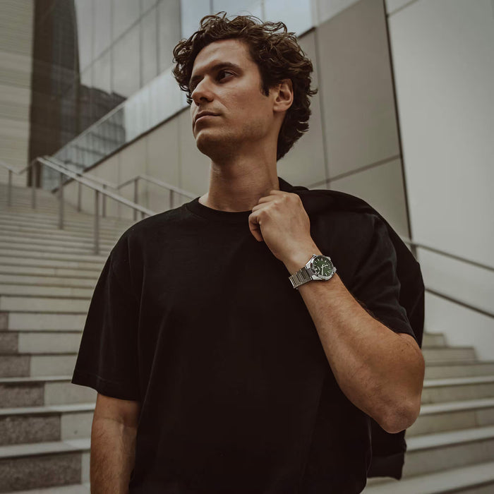 Reloj Edifice casual correa de Acero inoxidable EFK-100D-3A