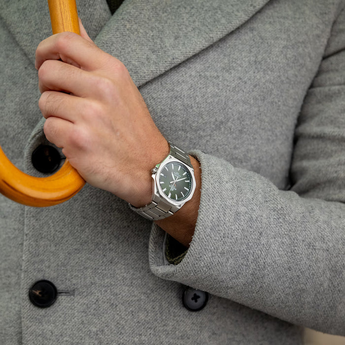 Reloj Edifice casual correa de Acero inoxidable EFR-S108D-3AV
