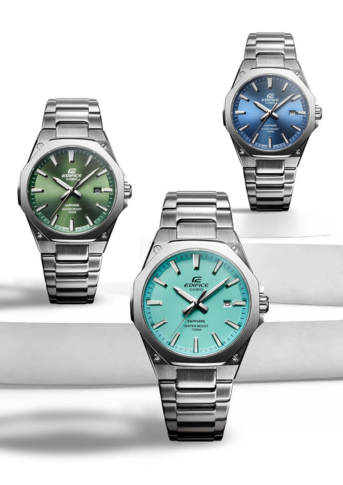 Reloj Edifice casual correa de Acero inoxidable EFR-S108D-3AV