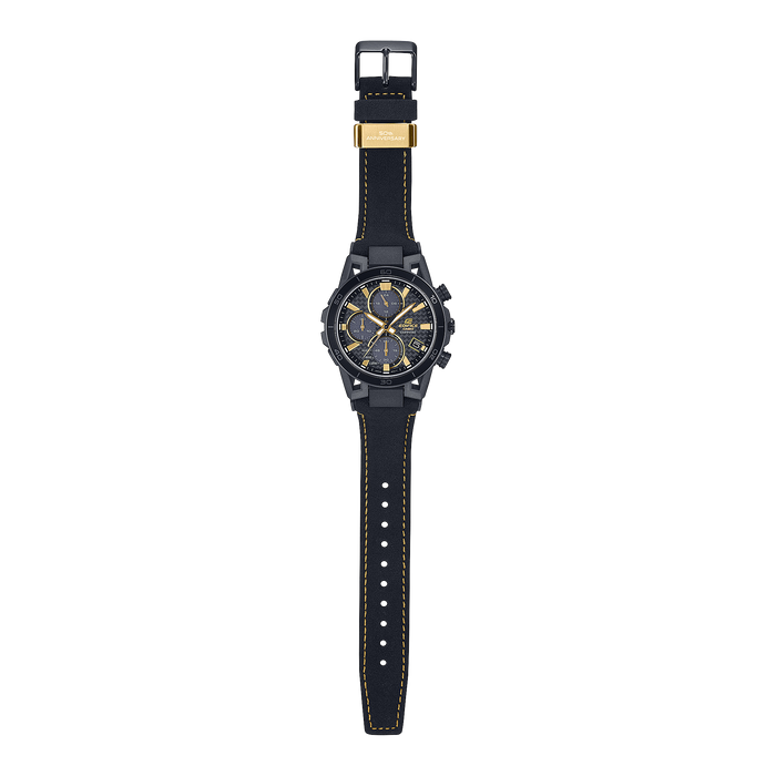 Reloj Edifice casual correa de Alcantara EFS-S640ZE-1A