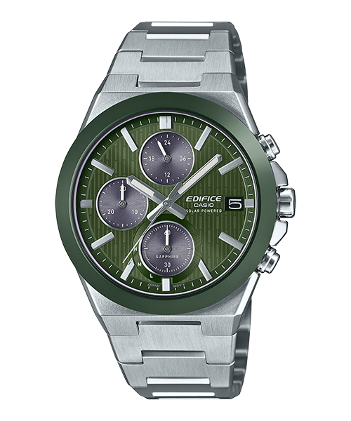 Reloj Edifice casual correa de Acero inoxidable EFS-S650D-3A