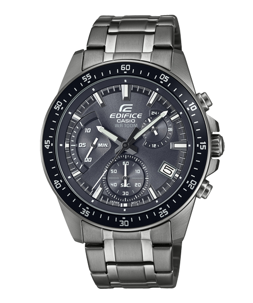 Reloj Edifice casual correa de acero inoxidable EFV-540DC-1CV