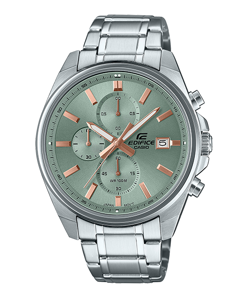 Reloj Edifice casual correa de Acero inoxidable EFV-610DE-3A