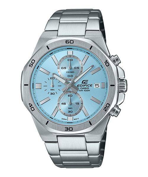 Reloj Edifice casual correa de acero inoxidable EFV-640D-2BV