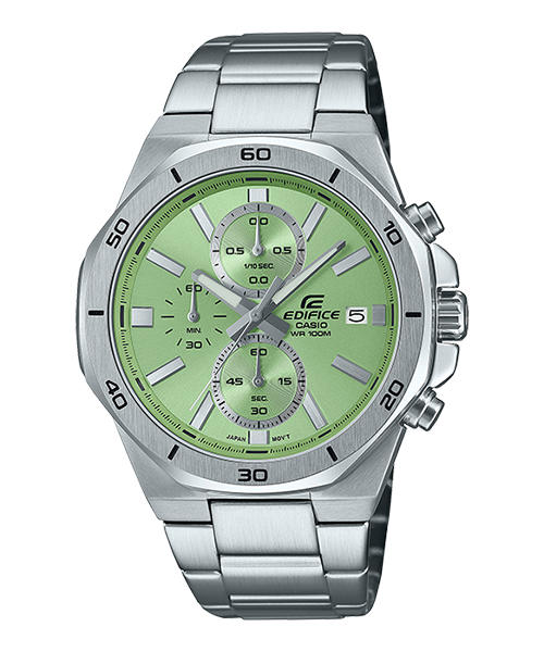 Reloj Edifice casual correa de acero inoxidable EFV-640D-3AV