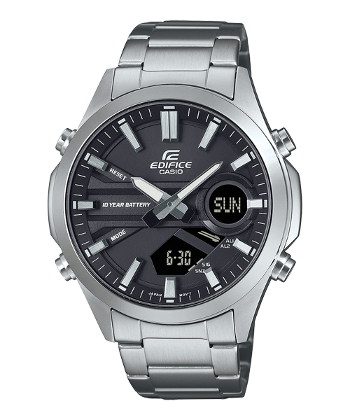 Reloj Edifice casual correa de acero inoxidable EFV-C120D-1A