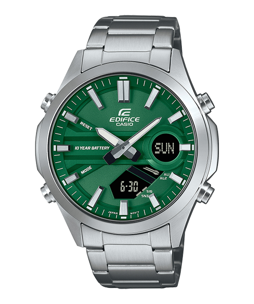 Reloj Edifice casual correa de acero inoxidable EFV-C120D-3A