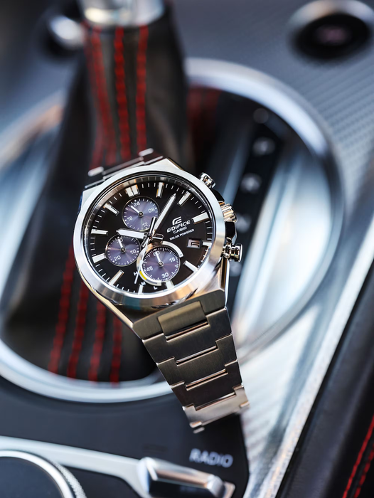 Reloj Edifice casual correa de Acero inoxidable EQS-950D-1AV