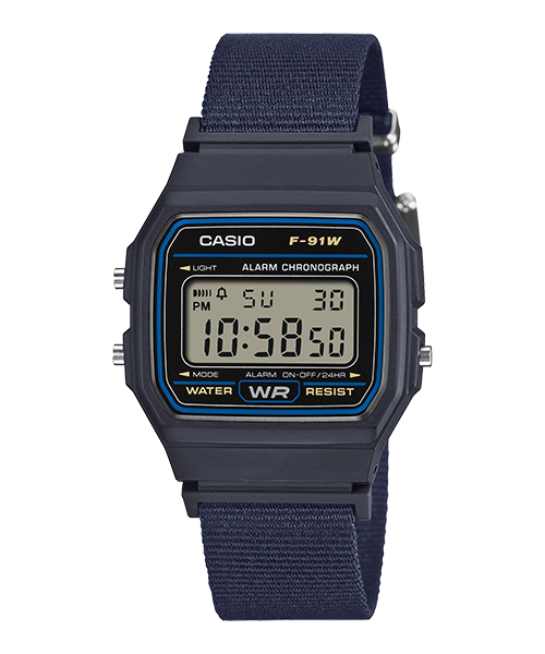 Reloj casual correa de Resina F-91WF-2A