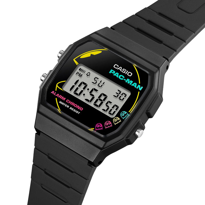 Reloj edición PAC-MAN correa de resina F-91WPC-1A