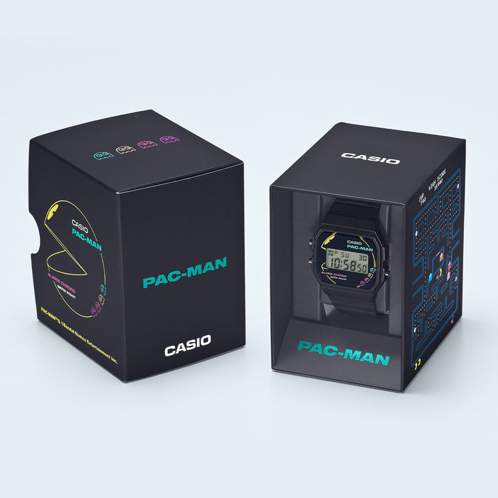 Reloj edición PAC-MAN correa de resina F-91WPC-1A