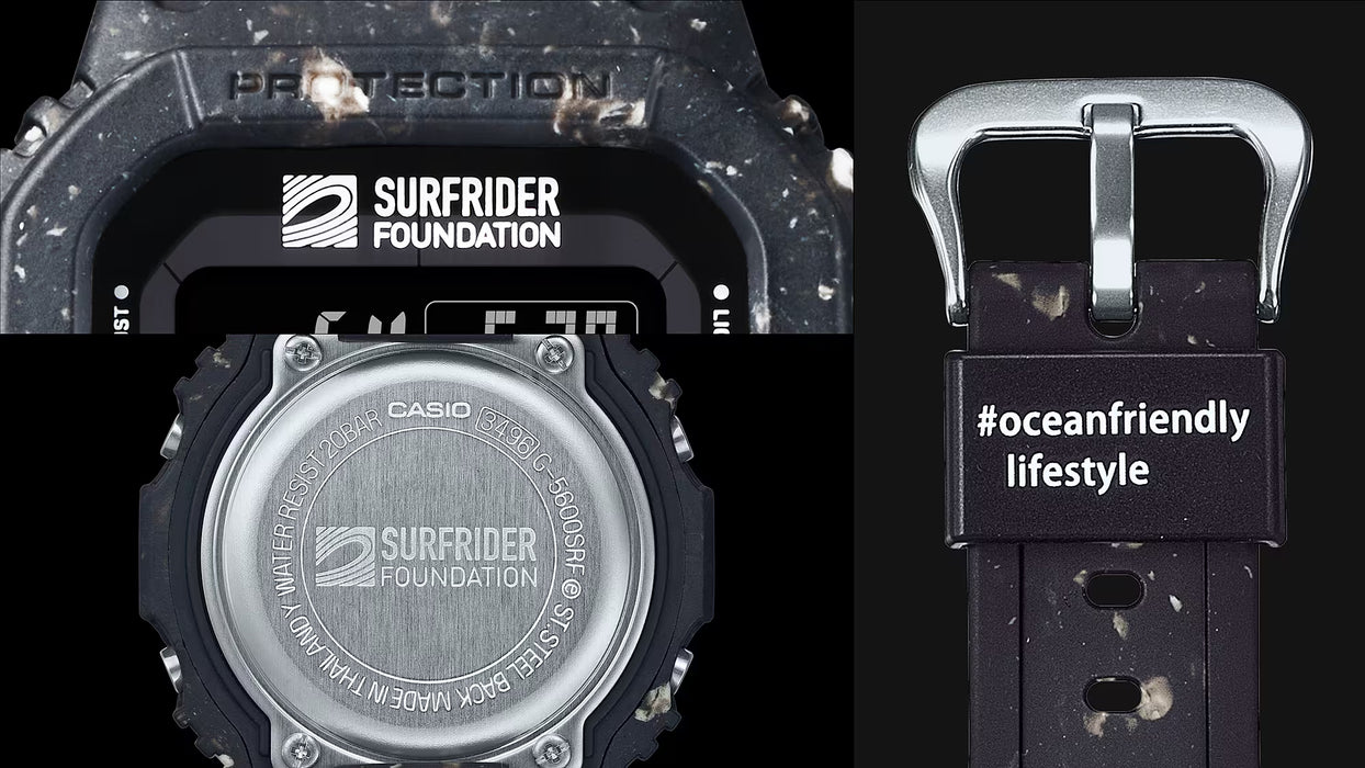 Reloj G-shock edición Surfrider Foundation correa de resina G-5600SRF-1