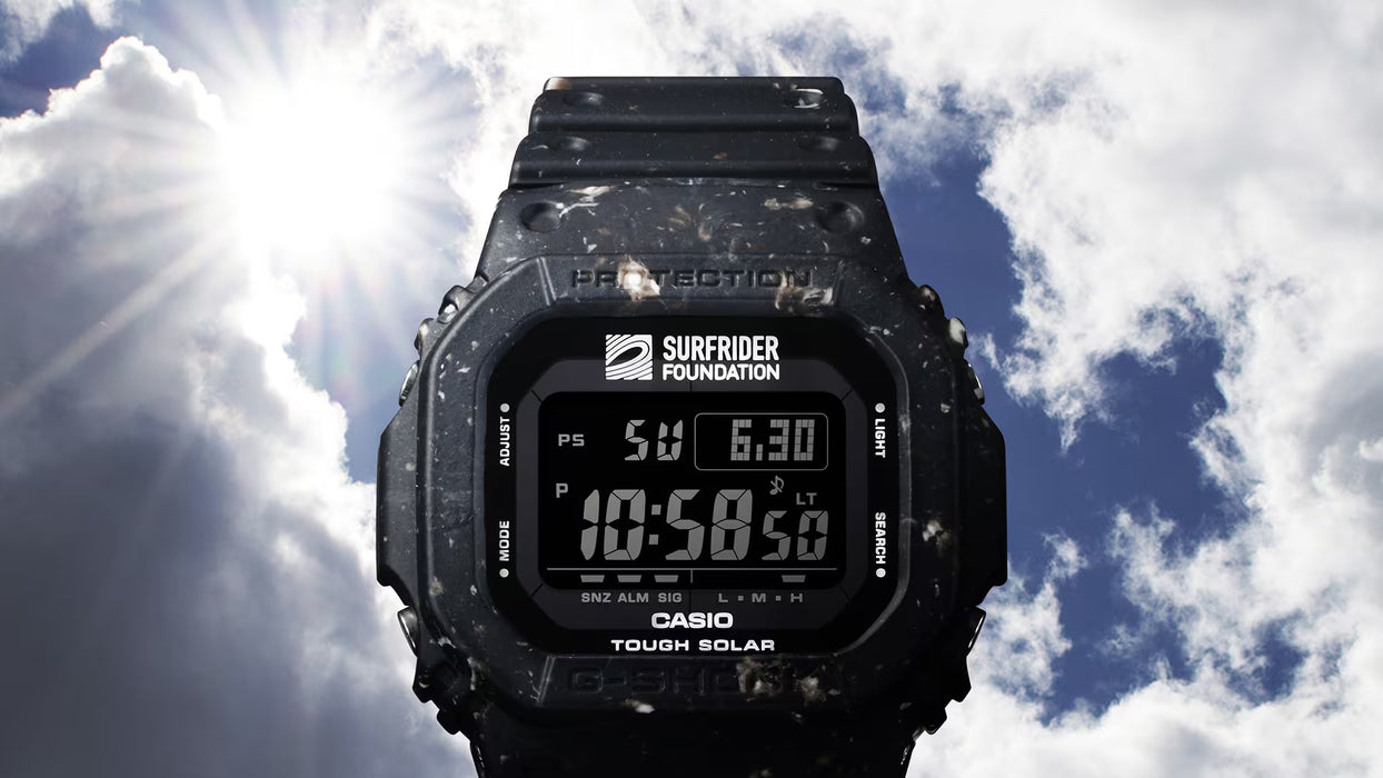 Reloj G-shock edición Surfrider Foundation correa de resina G-5600SRF-1