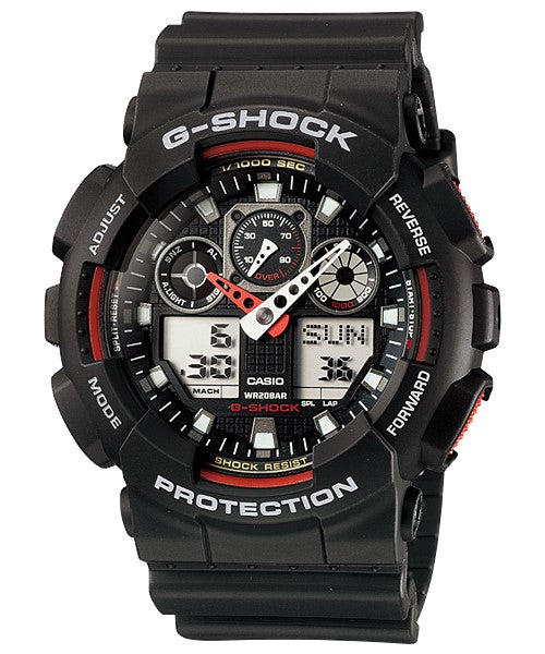 Reloj G-shock correa de resina GA-100-1A4