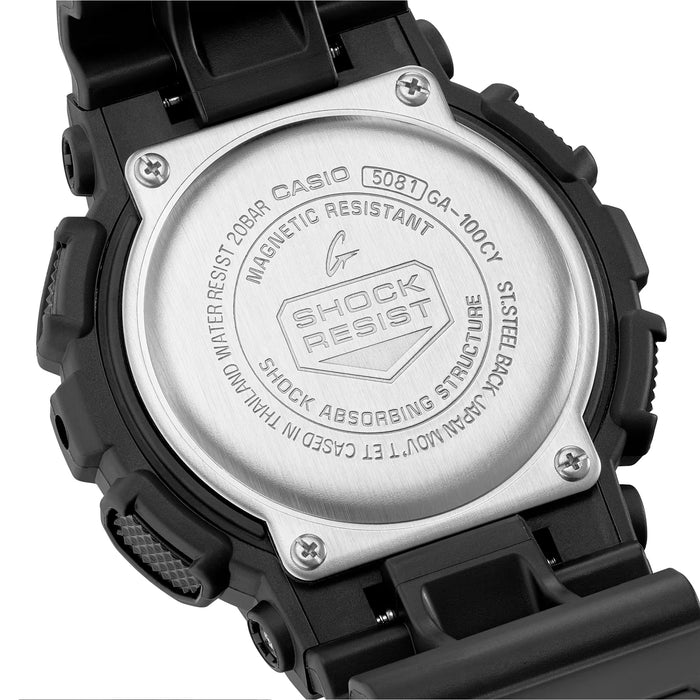 Reloj G-shock correa de resina GA-100CY-1A