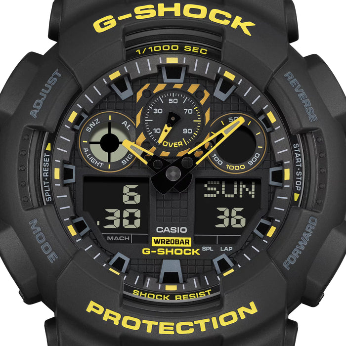 Reloj G-shock correa de resina GA-100CY-1A