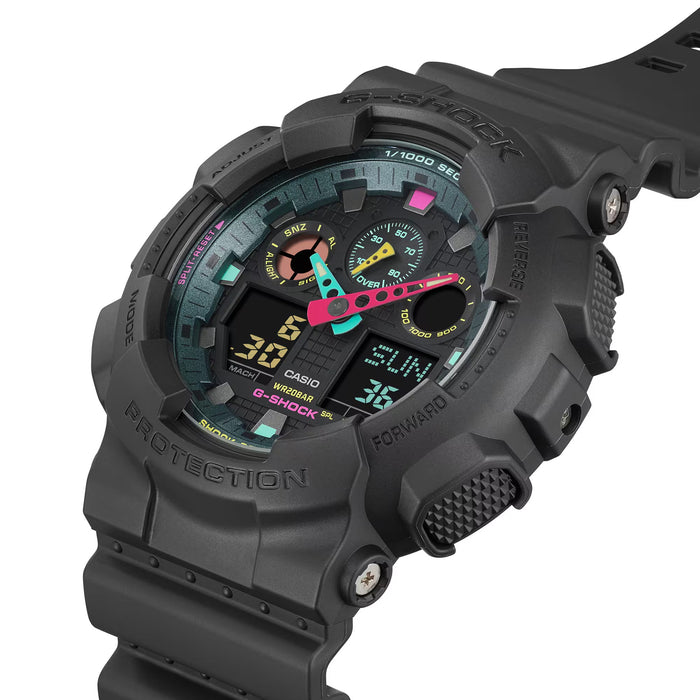 Reloj G-shock correa de resina GA-100MF-1A