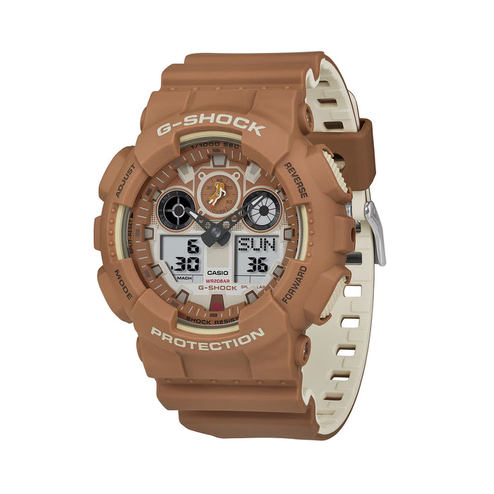 Reloj G-shock correa de resina GA-100SHB-5A