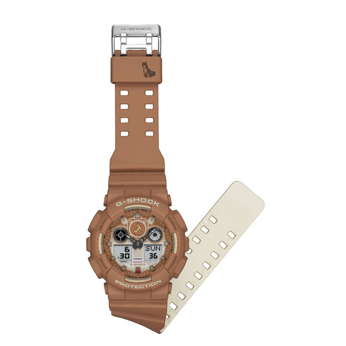 Reloj G-shock correa de resina GA-100SHB-5A