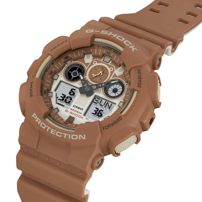 Reloj G-shock correa de resina GA-100SHB-5A