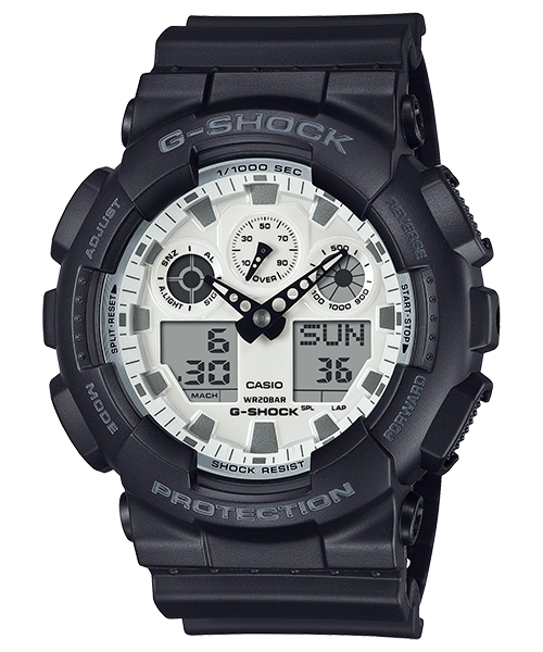 Reloj G-shock correa de resina GA-100WD-1A