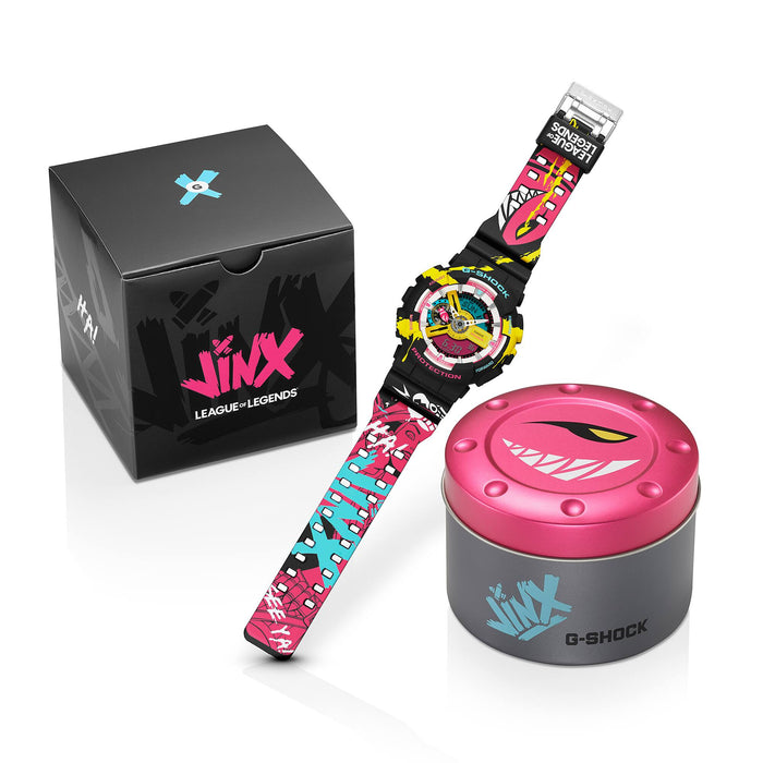 Reloj Gshock correa de Resina colaboración con League of Legends GA-110LL-1A