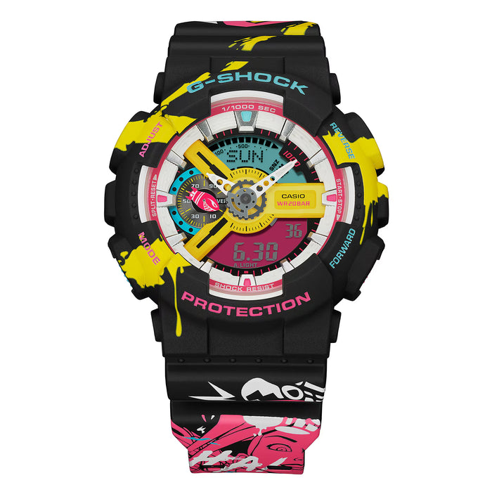 Reloj Gshock correa de Resina colaboración con League of Legends GA-110LL-1A