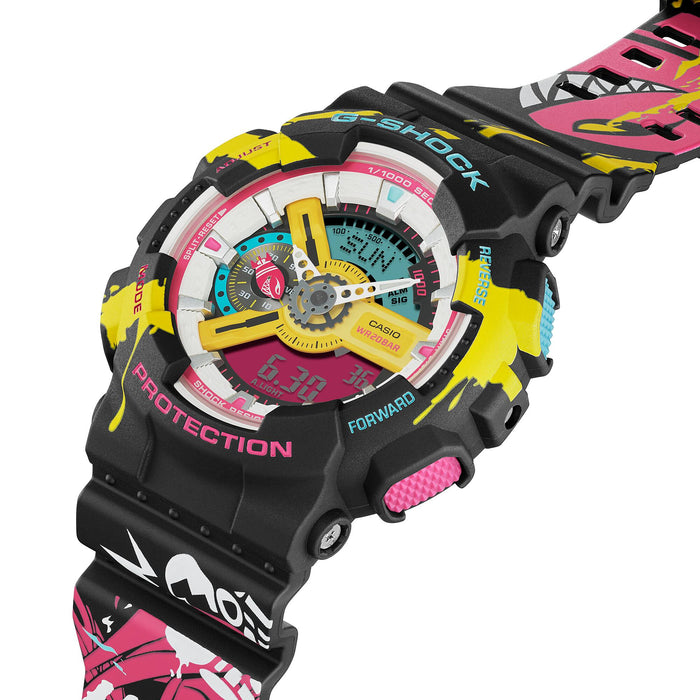 Reloj Gshock correa de Resina colaboración con League of Legends GA-110LL-1A