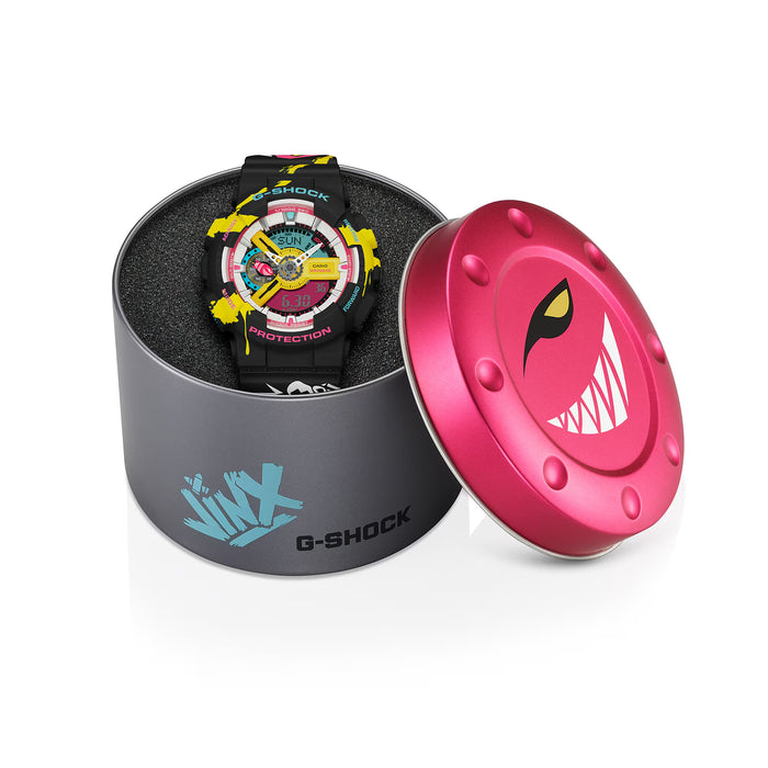 Reloj Gshock correa de Resina colaboración con League of Legends GA-110LL-1A